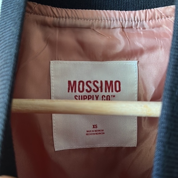 MOSSIMO Embroidered Varsity Bomber Jacket - Picture 6 of 11